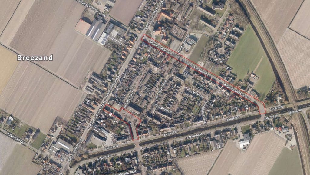 Herinrichting Dirk Lubbertstraat en Wijdenes Spaansweg in Breezand