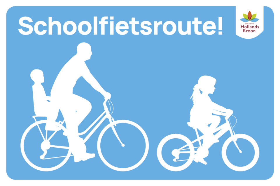 Verkeersbord Fietsroute 2025 - informatief en duidelijk