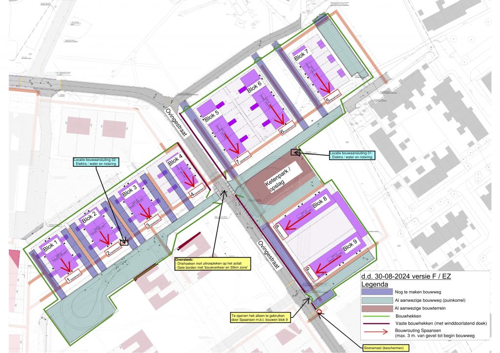 Bouwblokken Bouwplaatsinrichting Lelypark