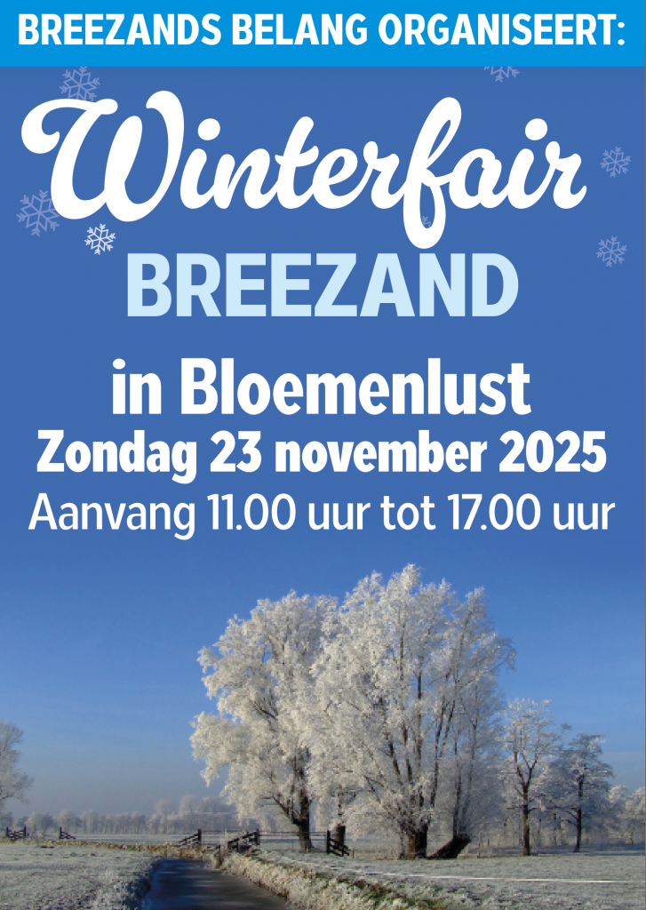 Flyer van Winterfair Breezand
