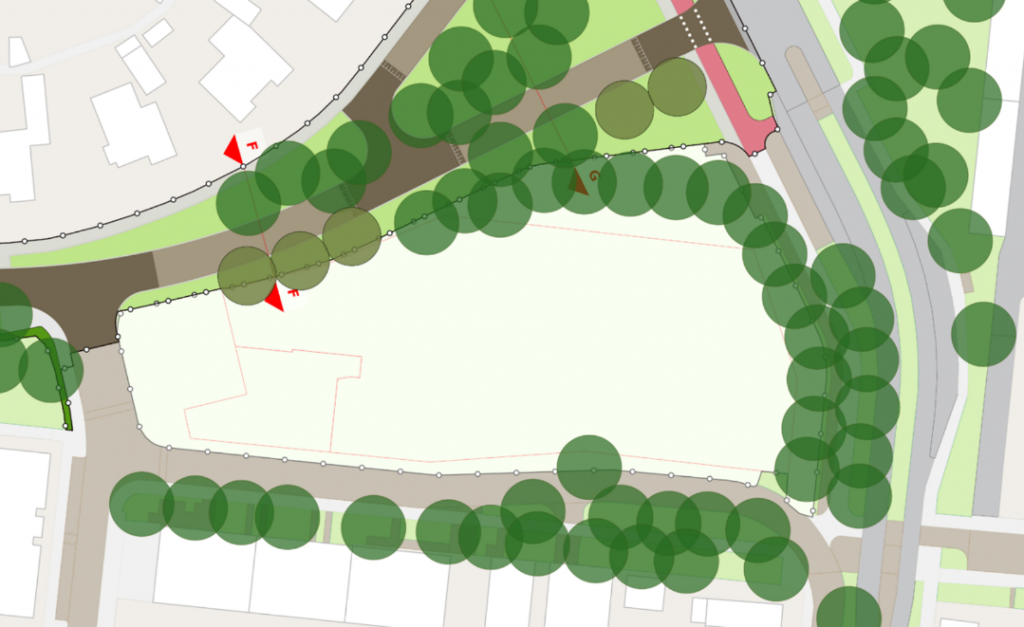 Verbindingsweg Wieringerwerf plangebied