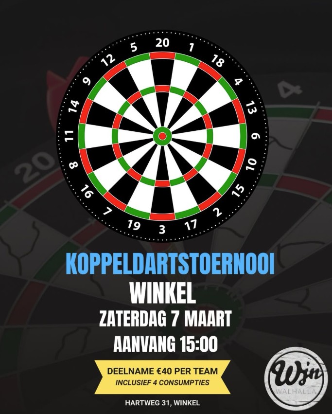 Koppeldartstoernooi