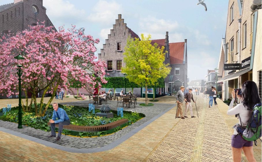 Herinrichting centrum Hippolytushoef