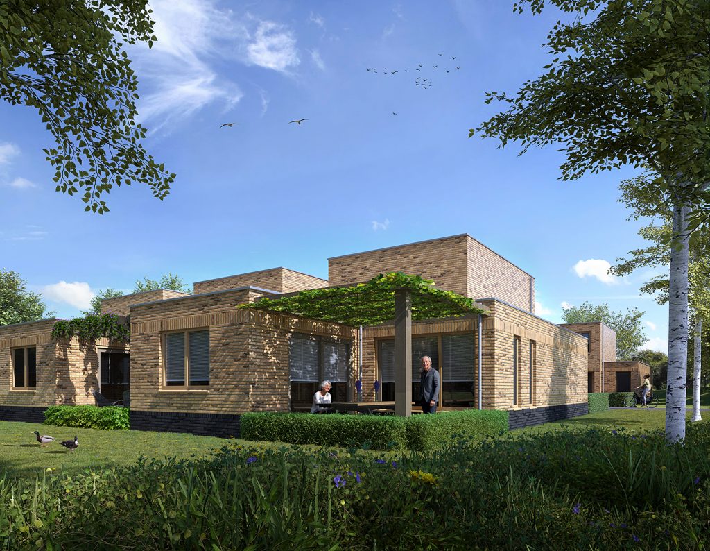 Wieringerwerf Lelypark -Patio-woningen-achter