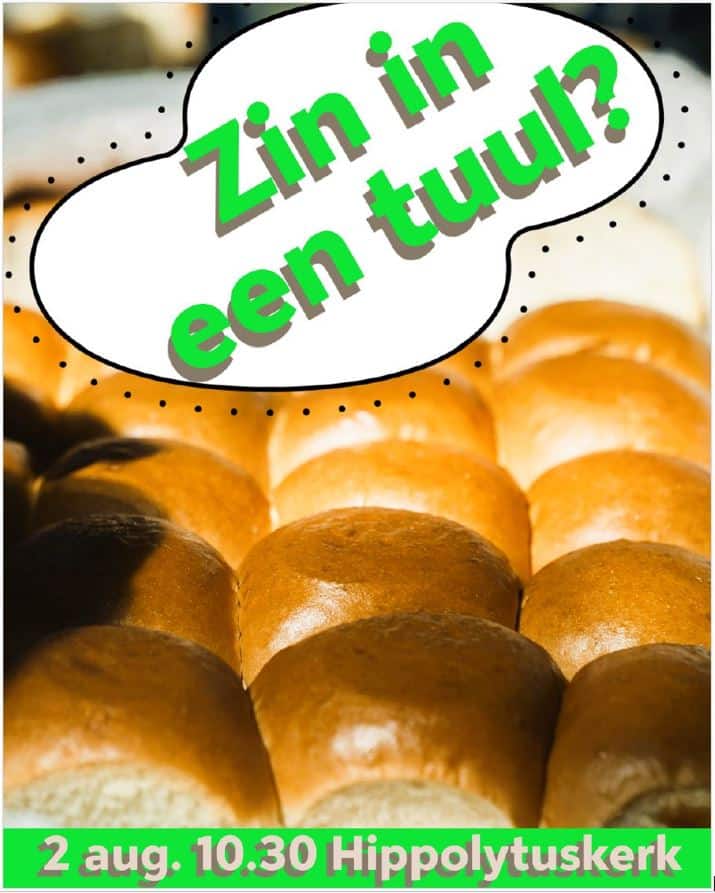 Flyer van het Tulenfeest 2026