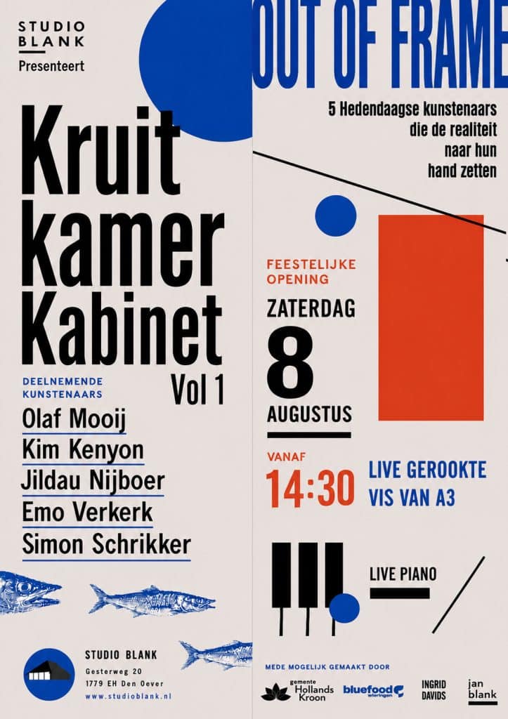 Flyer Studio Blank - Kruitkamer Kabinet Vol.1 Out of Frame