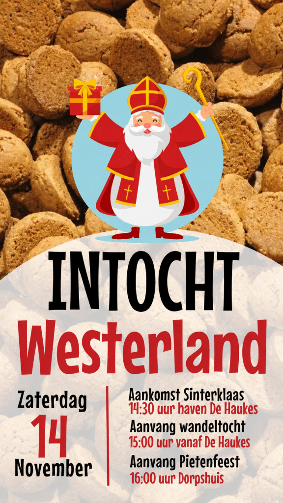 Flyer Intocht Sint Westerland