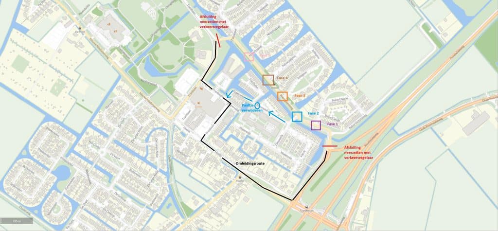 Overzicht Boomgaardweg