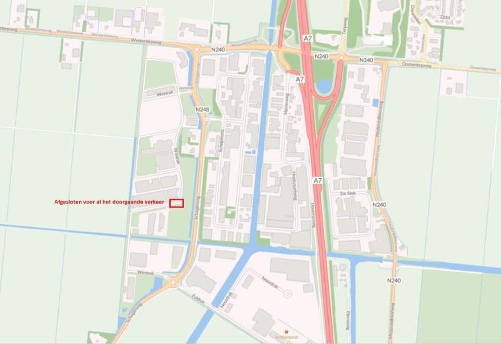 Omleidingsroute Westrak