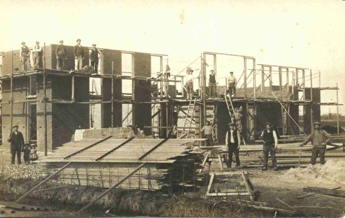 Bouw bollenschuur Breezand - Zandvaart - Museum Anna Paulowna